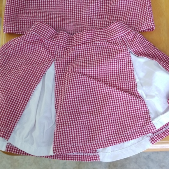 3 piece USC (South Carolina) gingham outfit - Picture 2 of 5